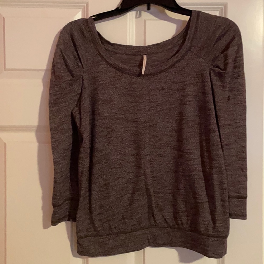 Free people brown top size small